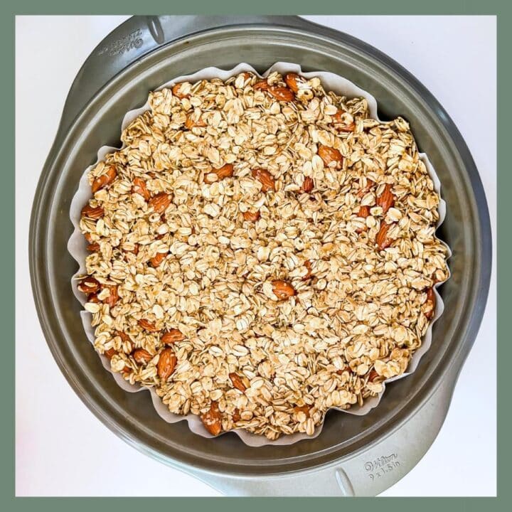 Almond Vanilla Granola Final Square Boarder