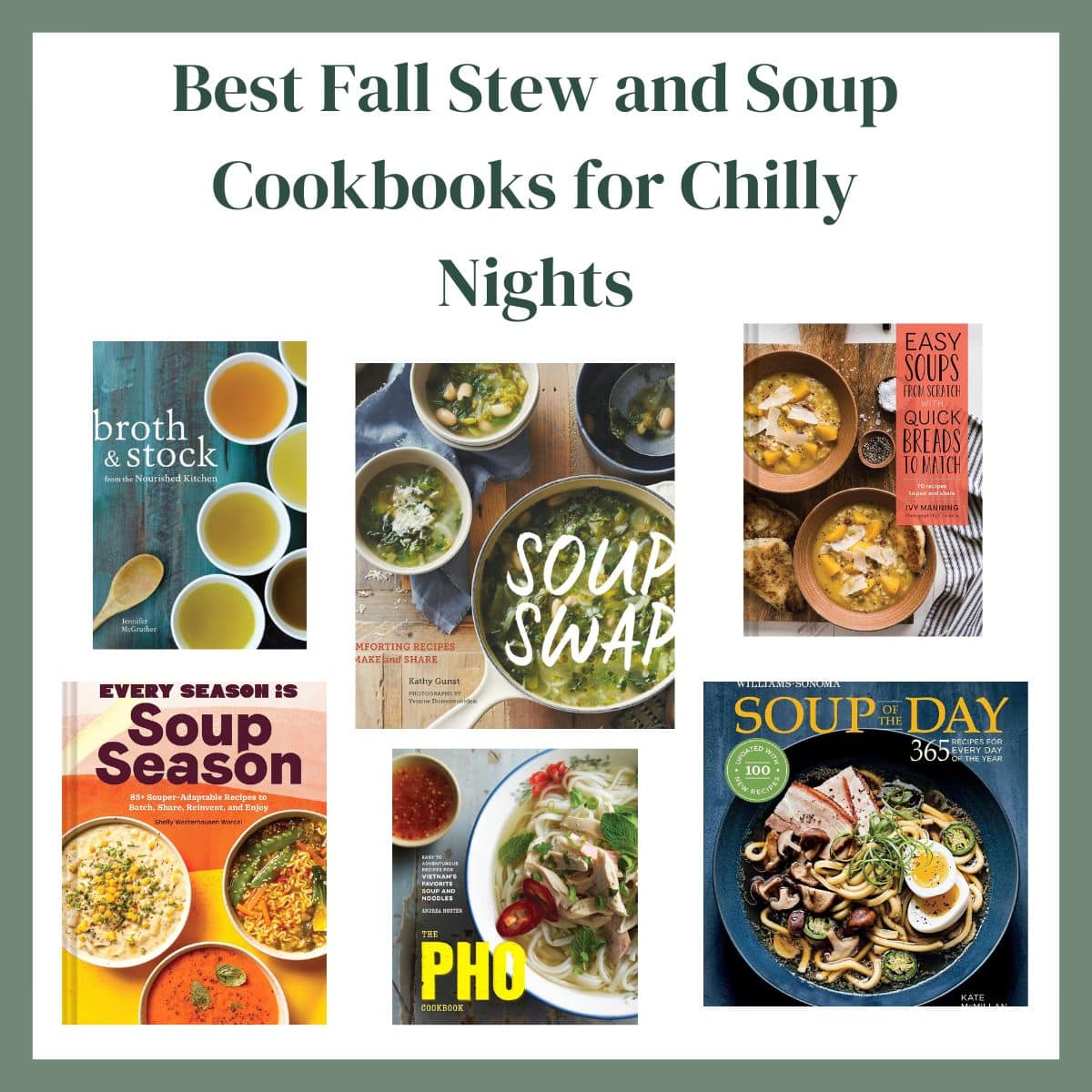 Soup Cookbooks Featured Images