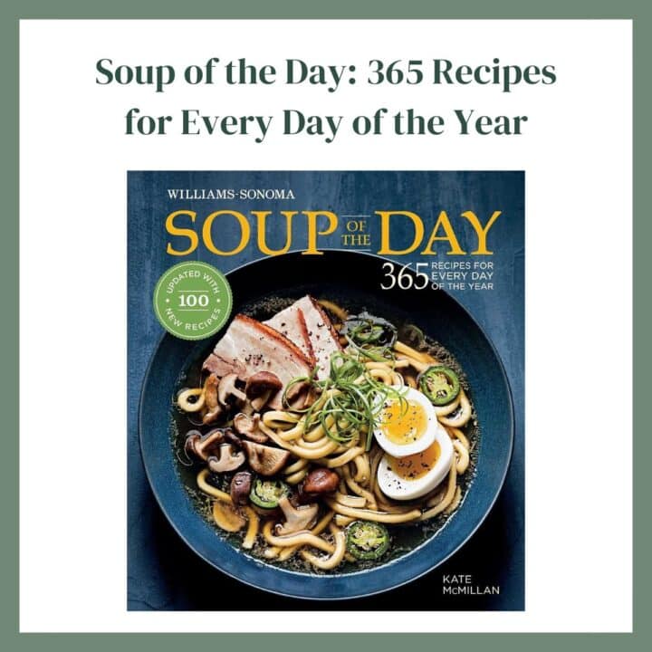 Soup of the Day Featured Image with cookbook cover