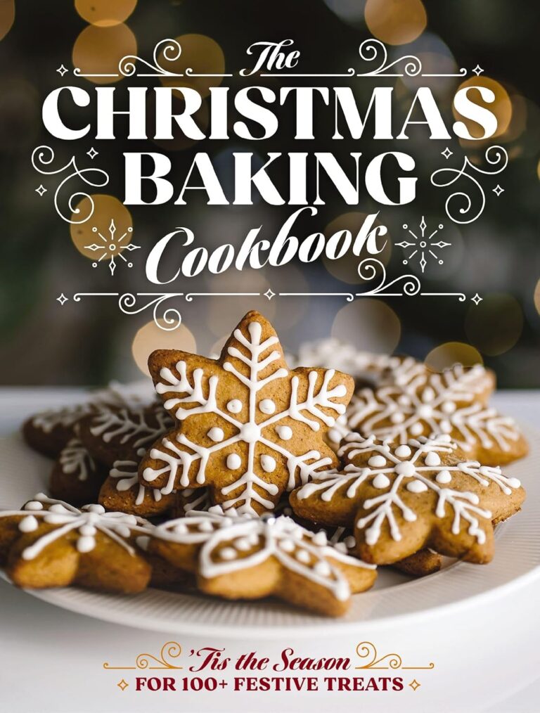 The Christmas Baking Cookbook Cover