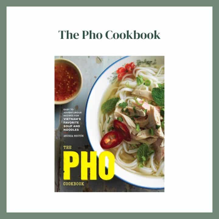 The Pho Cookbook Featured Image with the cover