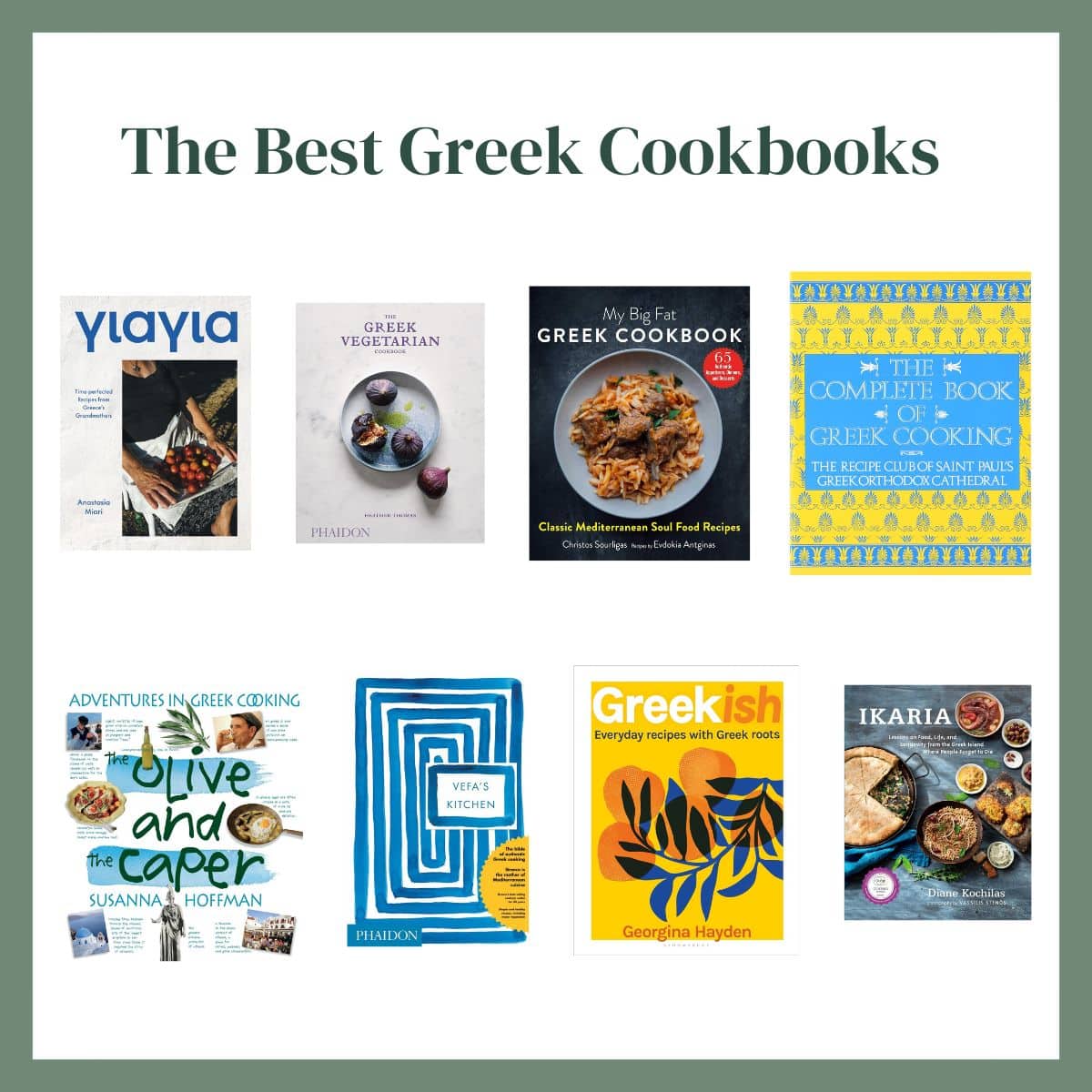 Best Greek Cookbooks Featured Image