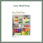 Easy Meal Prep Featured Image