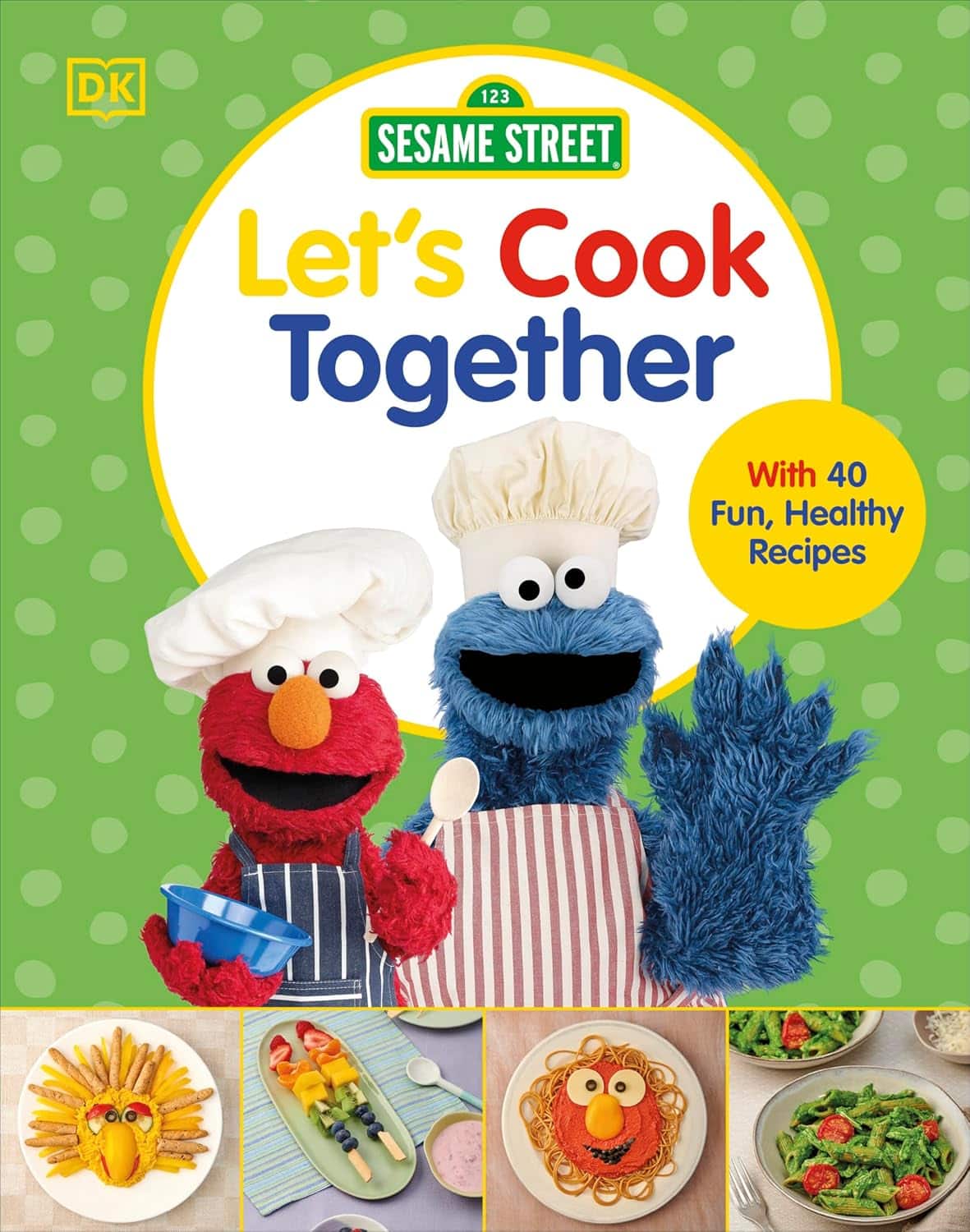 Sesame Street Lets Cook Together Cover