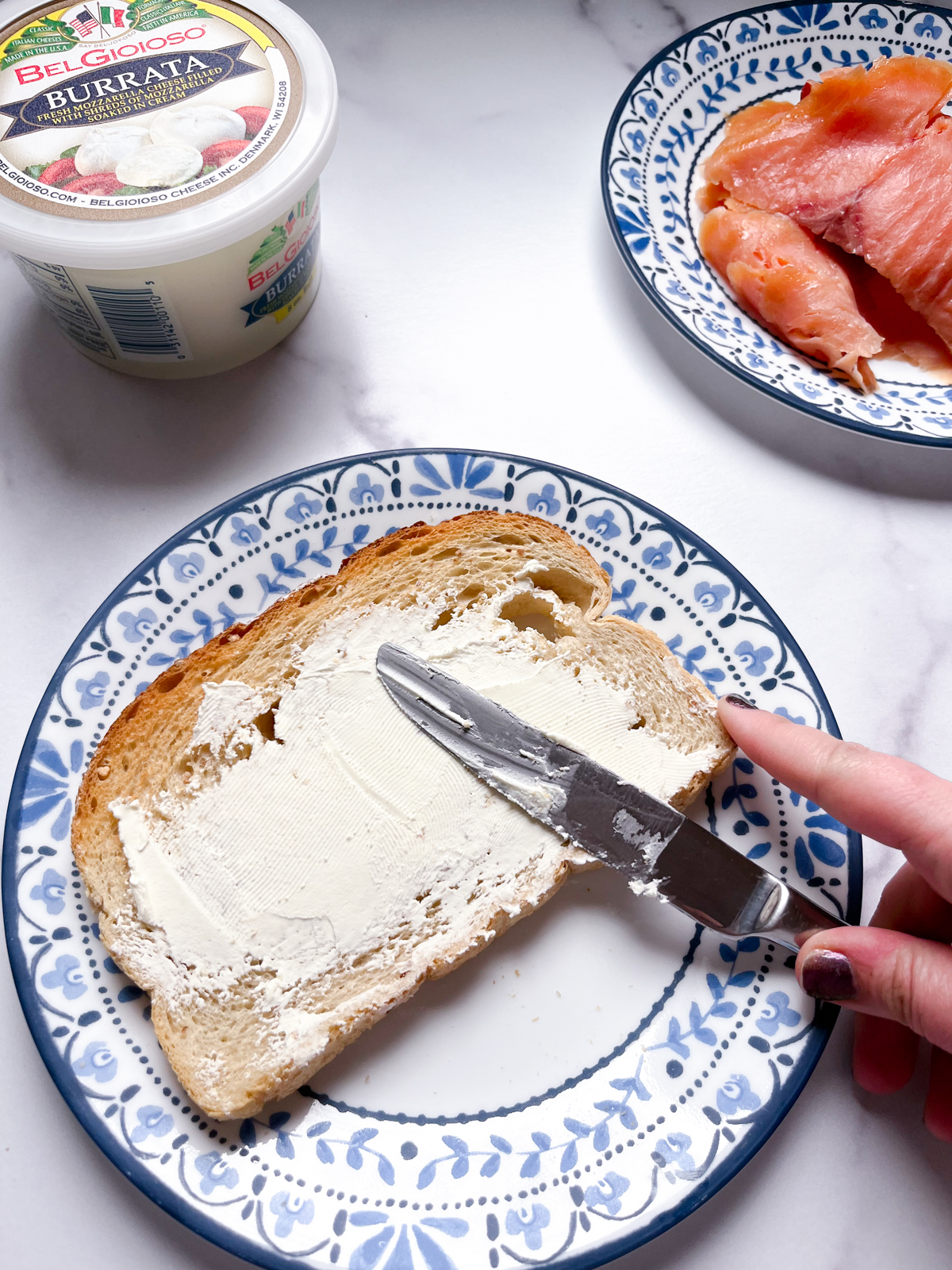 Cheese Cream on toast