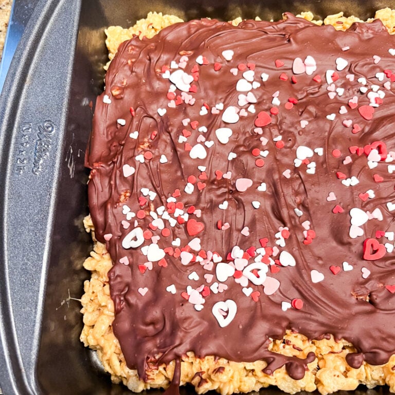 Chocolate Peanut Butter Rice Crispy Treats
